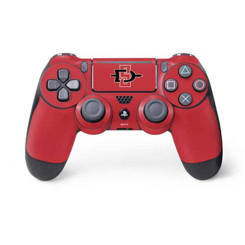 San Diego State University Aztecs Red Logo PlayStation PS4 Skins